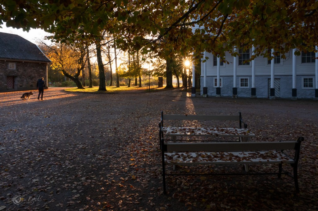 Morgen ved Gimle gård, Kristiansand.