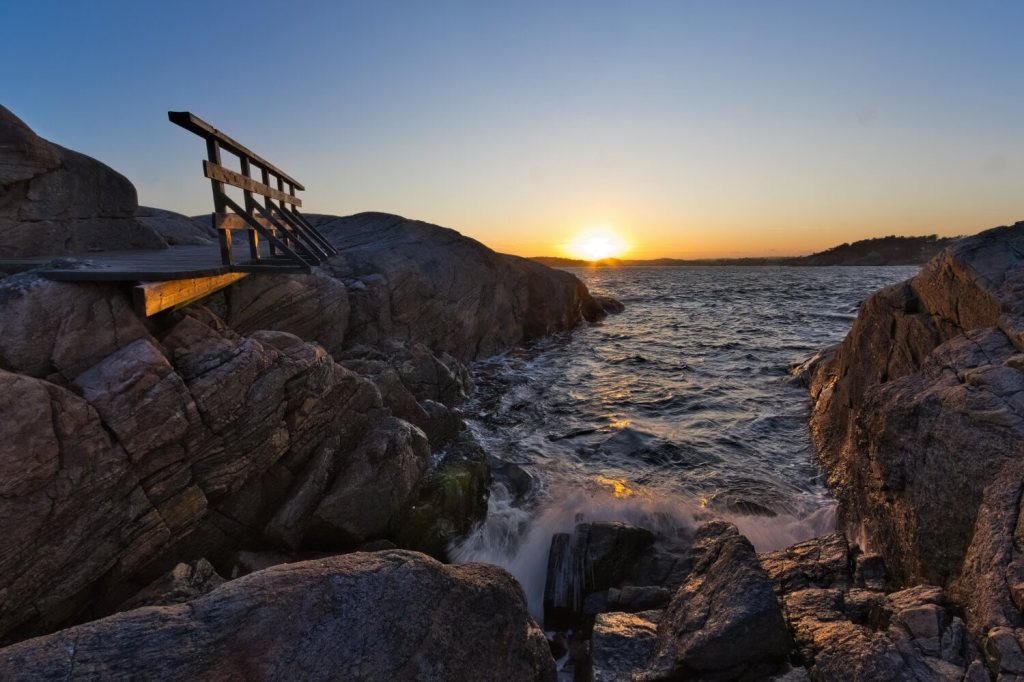 Ved Donestranda og Paradisbukta i Søgne, Kristiansand.